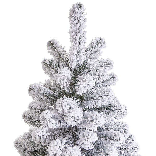 Weihnachtsbaum TREE OF THE MONTH Schnee - PVC - Grün - Höhe: 180 cm