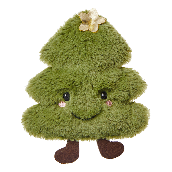 Mini Körnerkissen HOT'N'HUG Tanne - Polyester - Grün