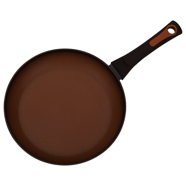 Pfannenset Terra 2-teilig - Aluminium - Schwarz / Rot