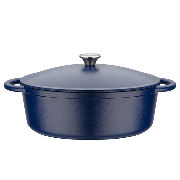 Bräter Blue Magic 2-teilig - Gusseisen - Blau