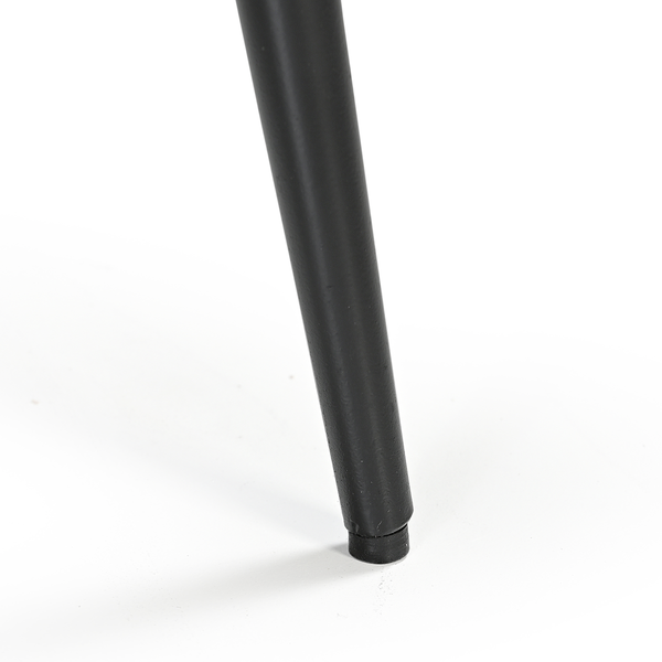 Couchtisch IKOMWA - Antik Schwarz / Schwarz - Durchmesser: 75 cm