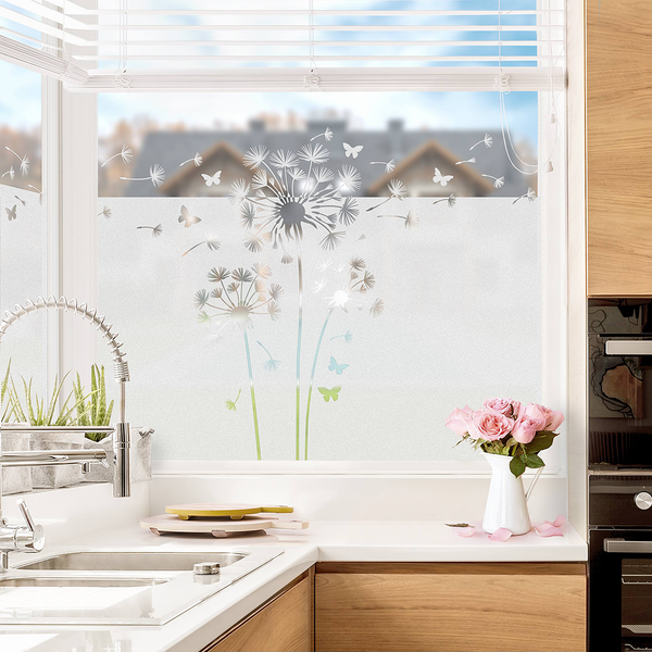 Fensterfolie Vanet - Polyethylen - Selbsthaftend - 120 x 100 cm