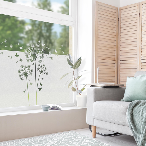 Fensterfolie Vanet - Polyethylen - Selbsthaftend - 120 x 100 cm