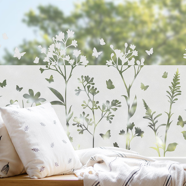 Fensterfolie Lorey - Polyethylen - Selbsthaftend - 200 x 60 cm