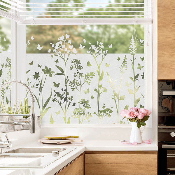 Fensterfolie Lorey - Polyethylen - Selbsthaftend - 200 x 60 cm