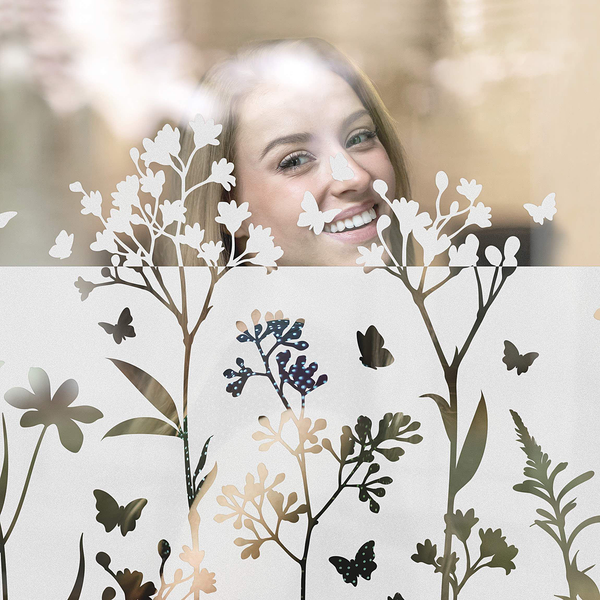 Fensterfolie Lorey - Polyethylen - Selbsthaftend - 200 x 60 cm