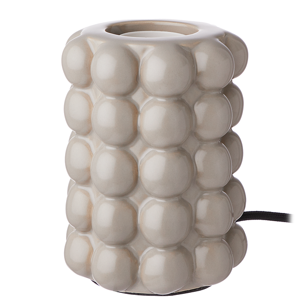 Tischleuchte STILO - Keramik - Taupe