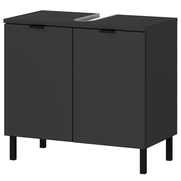 Waschbeckenunterschrank Arcena - Graphit