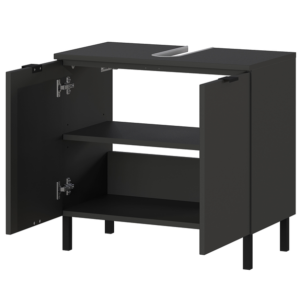Waschbeckenunterschrank Arcena - Graphit