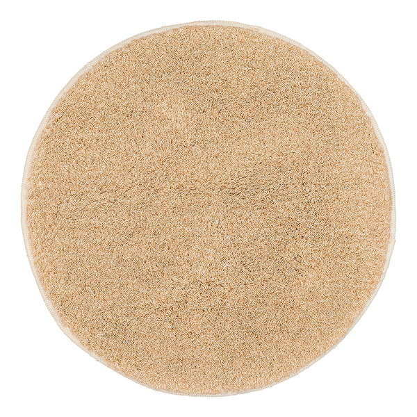 Badteppich Relax - Polyacryl - Champagner - 100 x 100 cm