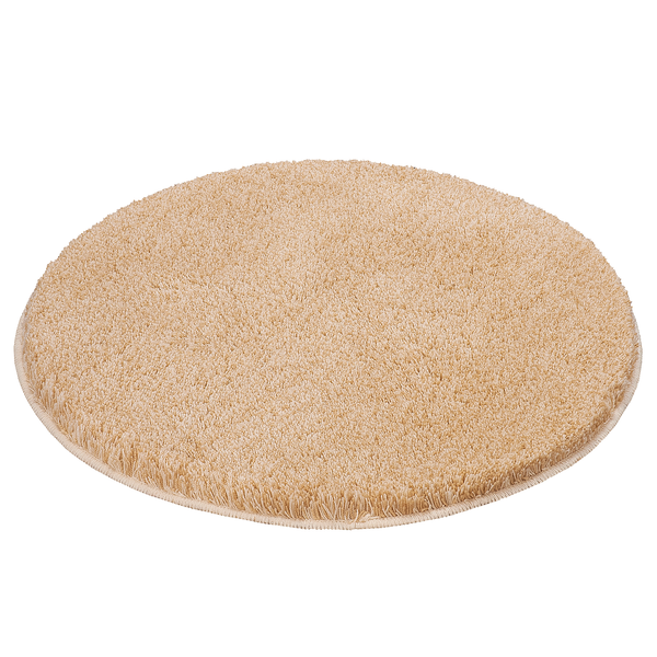 Badteppich Relax - Polyacryl - Champagner - 100 x 100 cm