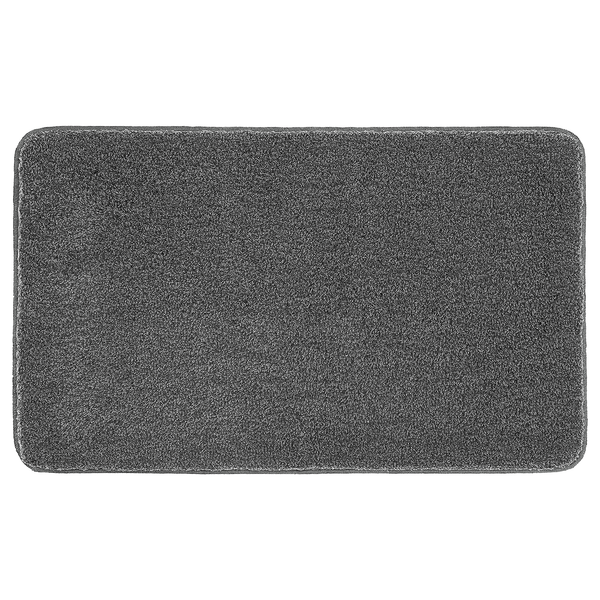 Badteppich Relax - Polyacryl - Anthrazit - 70 x 120 cm