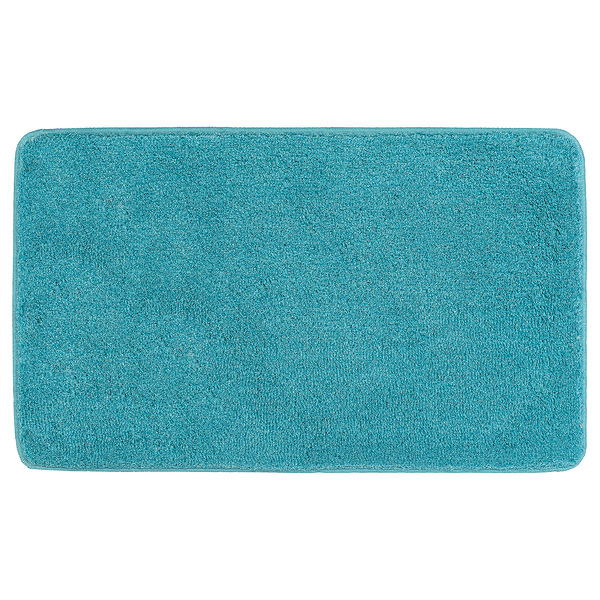Badteppich Relax - Polyacryl - Türkis - 70 x 120 cm