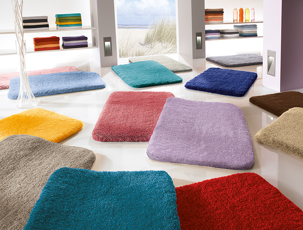 Badteppich Relax - Polyacryl - Türkis - 85 x 150 cm