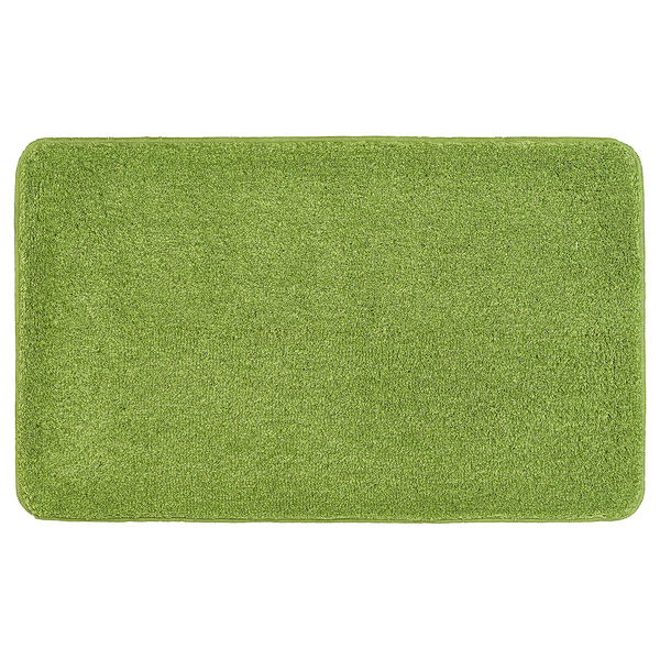 Badteppich Relax - Polyacryl - Kiwigrün - 70 x 120 cm