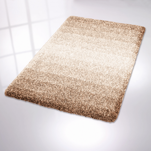 Badteppich Oslo - Polyester - Creme / Beige - 70 x 120 cm