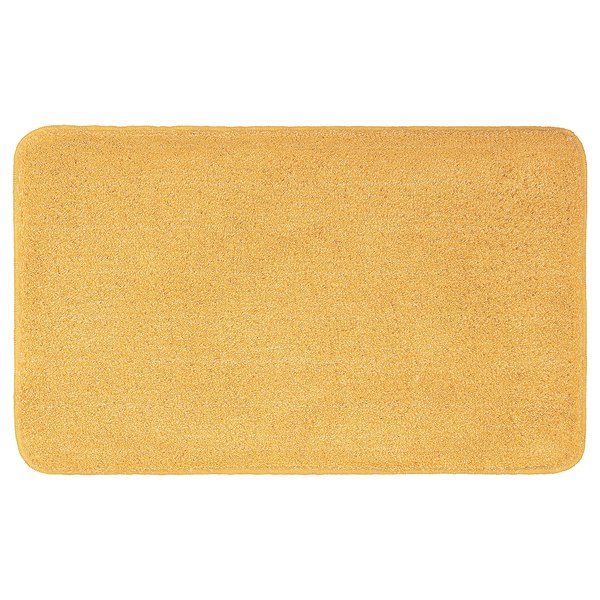 Badteppich Relax - Polyacryl - Sonnengelb - 50 x 80 cm