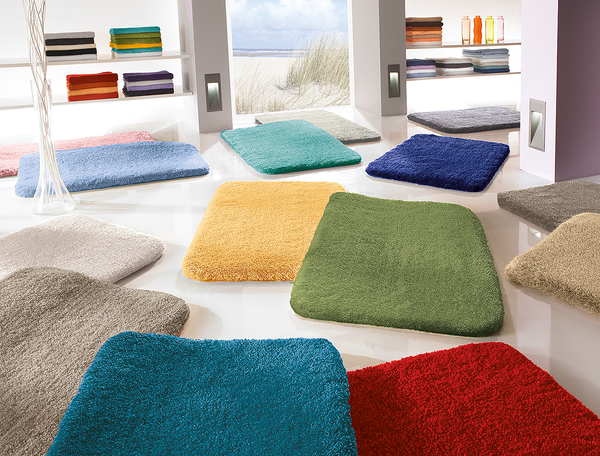 Badteppich Relax - Polyacryl - Sonnengelb - 85 x 150 cm