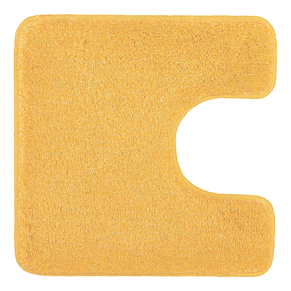 Badteppich Relax - Polyacryl - Sonnengelb - 55 x 55 cm