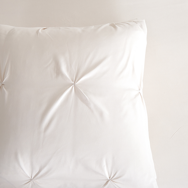 Microfaser Bettwäsche Elegance - Microfaser - Sand - 155 x 220 cm + Kissen 80 x 80 cm