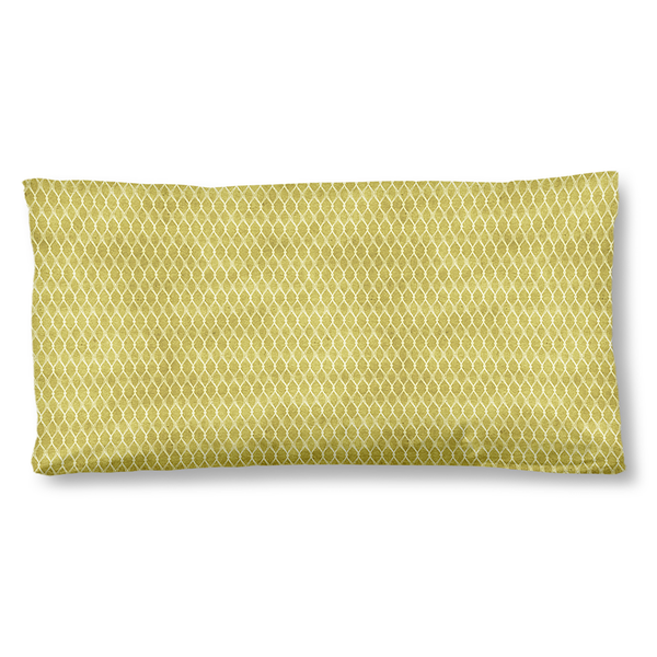 Satin Kopfkissenbezug Xabine - Satin - Ocker - 40 x 80 cm