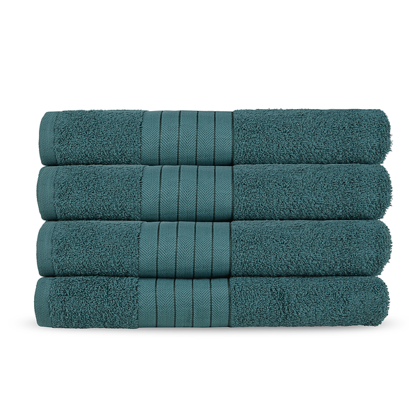 Handtuch Tarris 4er-Set - Frottee - Petrol