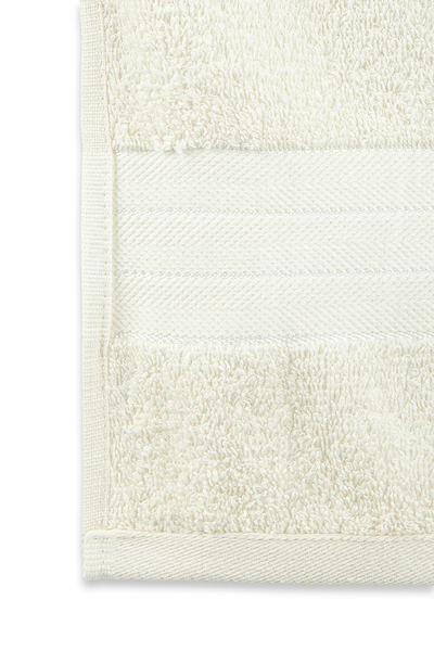 Duschtuchset Tarris 8-teilig - Frottee - Creme