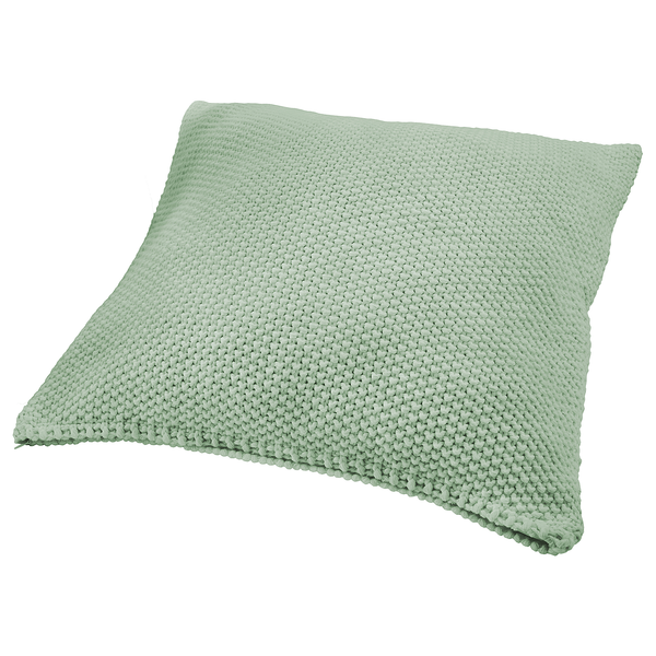 Strickkissenhülle Viby - Polyester - 50 x 50 cm - Mintgrün