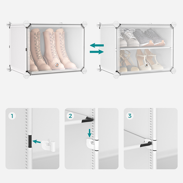 Schuhbox Dokodi - Weiß