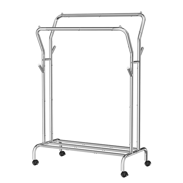 Garderobenständer Tewalt - Metall - Silber