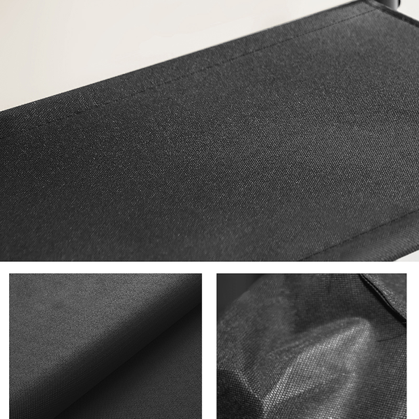 Schuhregal Zedawa - Dunkelbraun / Schwarz