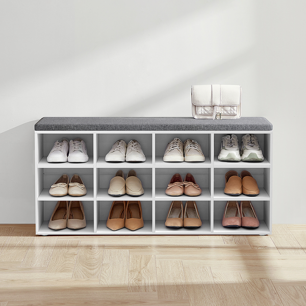 Schuhbank Haysville Typ A - Weiß - 8
