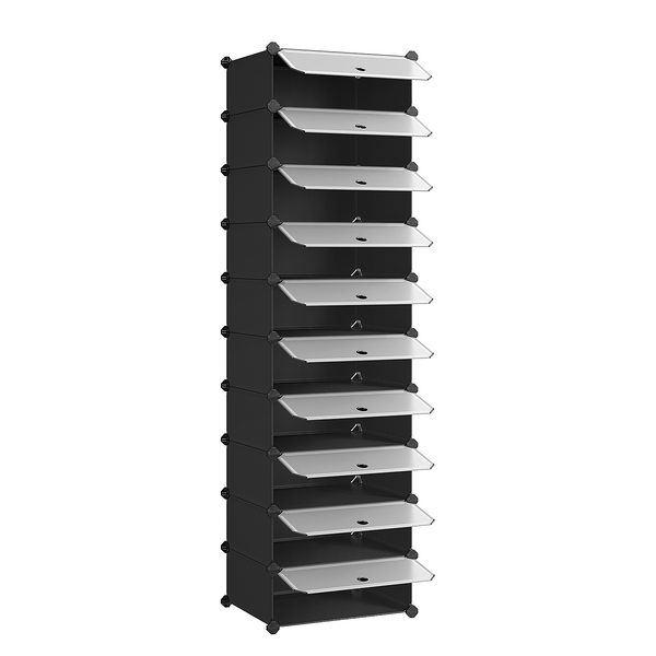 Schuhschrank Beam - Schwarz