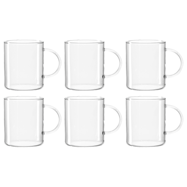 Teeglas Novo 6er-Set - Borosilikatglas - Transparent - Fassungsvermögen: 0.57 L