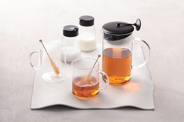 Teeglas Novo 6er-Set - Borosilikatglas - Transparent - Fassungsvermögen: 0.57 L