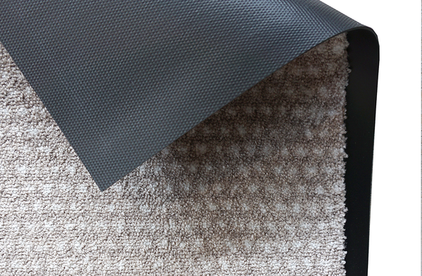 Fußmatte Miami Punkte - Polyamid - Beige - 67 x 150 cm