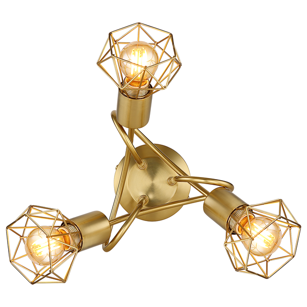 Deckenleuchte Xara - Eisen - Flammenanzahl: 3