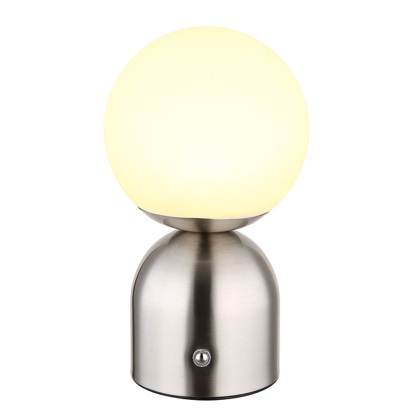 LED-Tischleuchte Julsy Typ A - Acrylglas / Eisen - 1-flammig - Silber