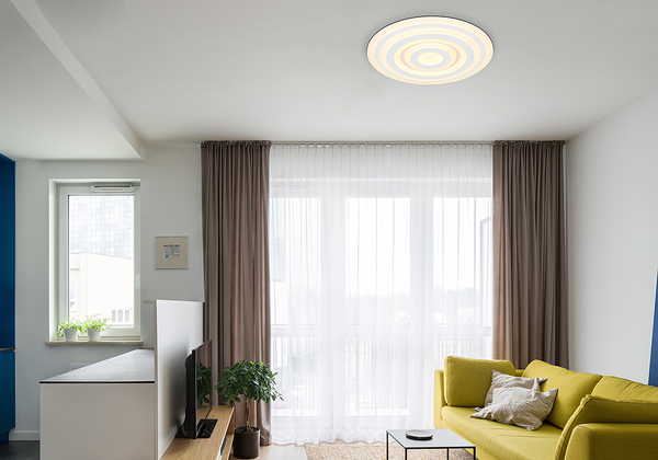 LED-Deckenleuchte Alois - Eisen / Acrylglas - 1-flammig