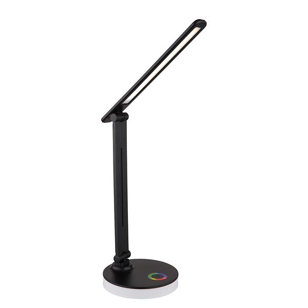 LED-Tischleuchte Geraldo - Acrylglas - 2-flammig - Schwarz