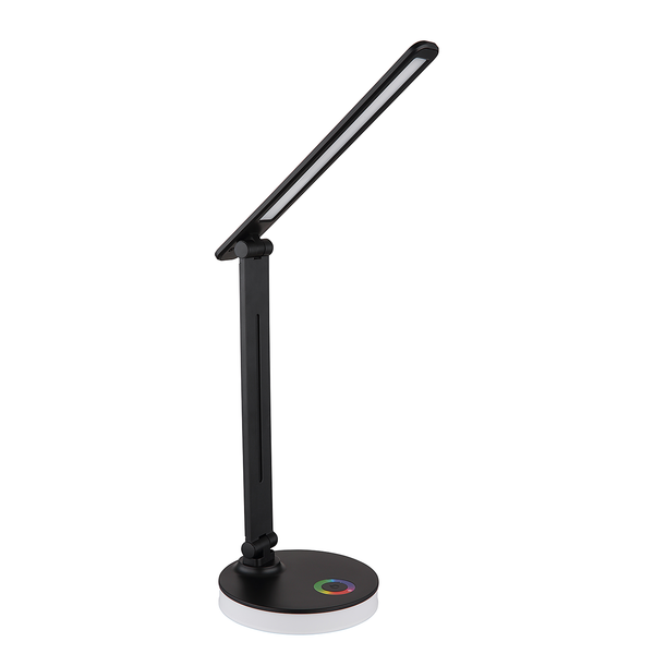 LED-Tischleuchte Geraldo - Acrylglas - 2-flammig - Schwarz
