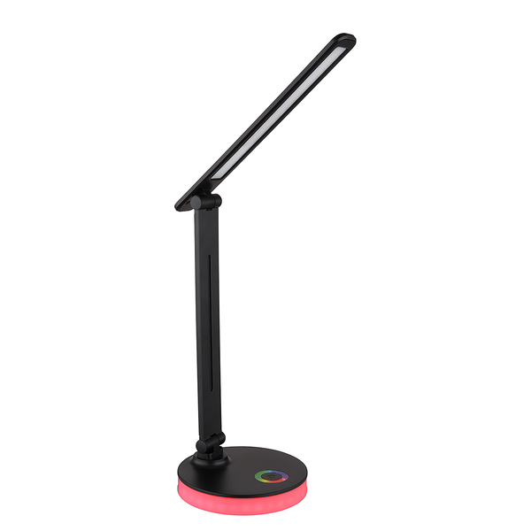 LED-Tischleuchte Geraldo - Acrylglas - 2-flammig - Schwarz