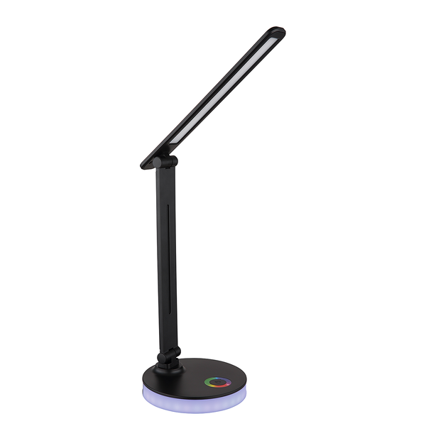 LED-Tischleuchte Geraldo - Acrylglas - 2-flammig - Schwarz
