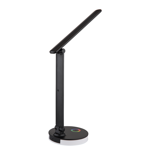 LED-Tischleuchte Geraldo - Acrylglas - 2-flammig - Schwarz