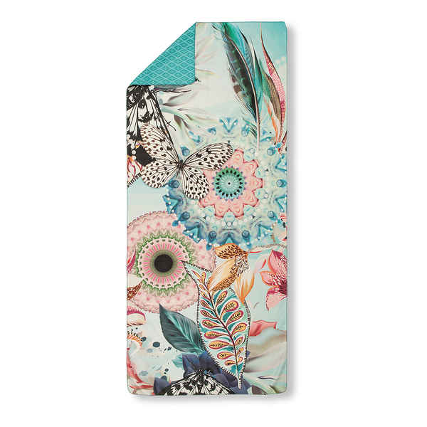 Strandtuch Sport & Reisen - Microfaser - Aqua - 75 x 180 cm
