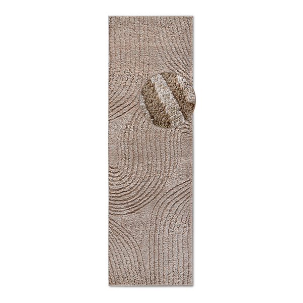 Läufer Pigment - Polyester - Beige