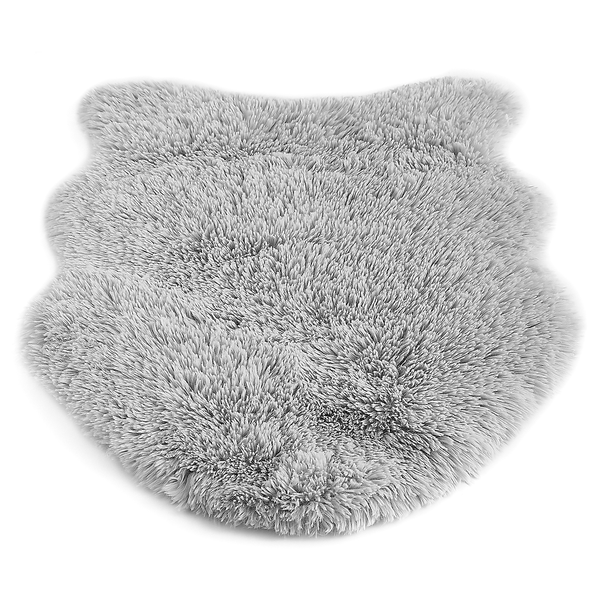 Dekofell Alpa 2er-Set - Polyester - Silber