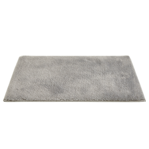 Badematte Florida - recyceltes Polyester - Grau - 60 x 100 cm