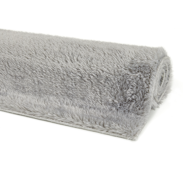 Badematte Florida - recyceltes Polyester - Grau - 60 x 100 cm