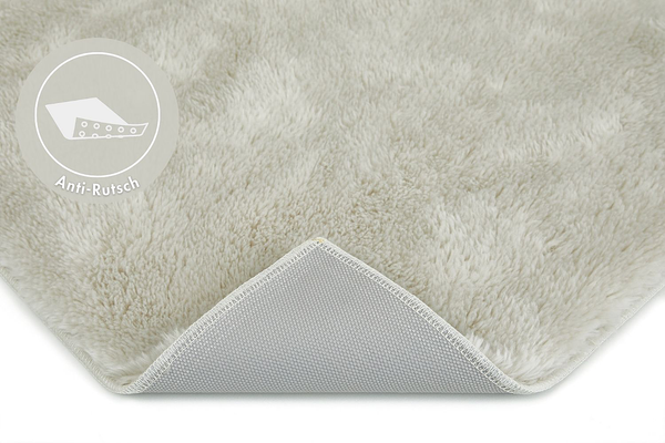 Badematte Florida - recyceltes Polyester - Beige - 40 x 60 cm